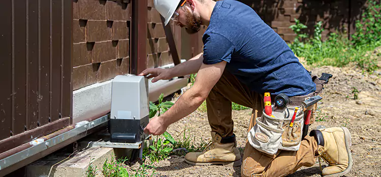 Electric Driveway Gate Installation Franklin Square