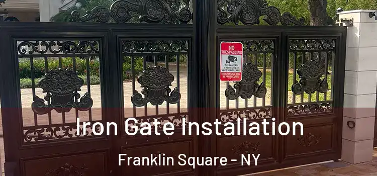  Iron Gate Installation Franklin Square - NY